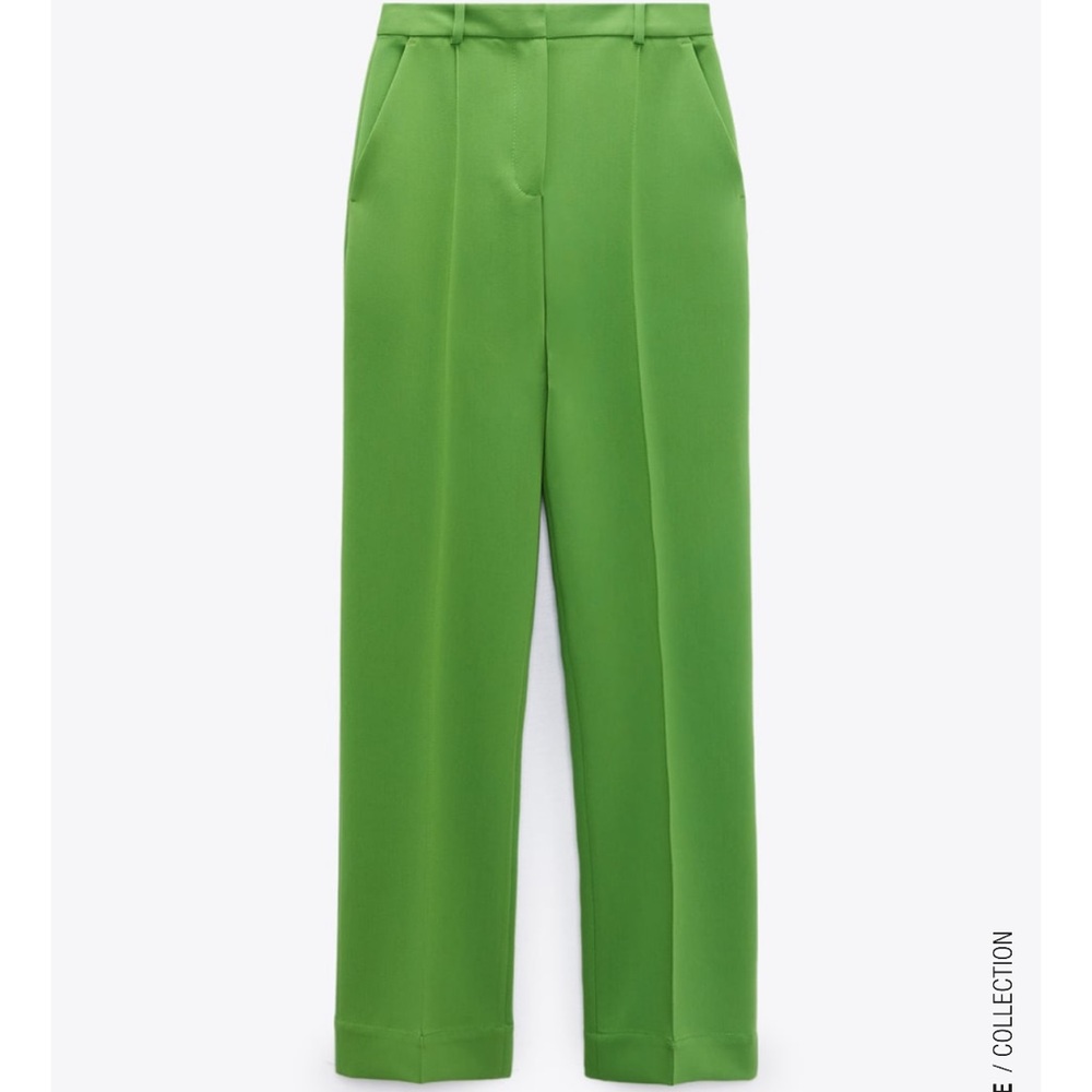 ZARA STRAIGHT LEG PANTS - Picture 2 of 6